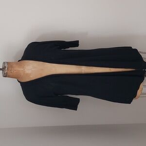 Elegant Black Women's Cardigan